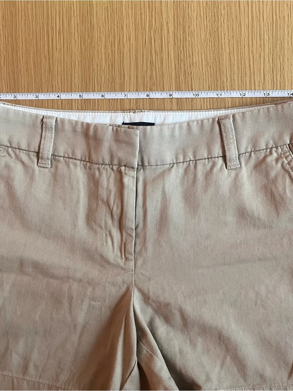 J.Crew Khaki Women’s Chino Shorts Size 4 Cotton Preppy Classic Fit